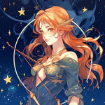 Beautiful celestial archer cross stitch kit for beginners