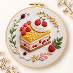 Berry slice delight embroidery kit