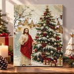 Blessed christmas season pearl diamond painting kit for beginners