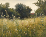 Cosy wildflower meadow paint by numbers kit for beginners