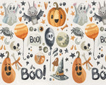Cute halloween pattern paint by numbers kit for beginners