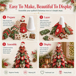 How to make a DIY Quilted Christmas Tree Kit in 4 simple steps