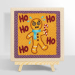 Dizzy gingerbread man punch needle kit for beginners