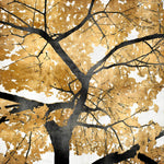 Golden and black tree cross stitch kit for beginners