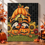 Halloween gnomes pumpkin home pearl diamond painting kit for beginners