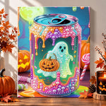 Halloween pearl can art pearl diamond painting kit for beginners