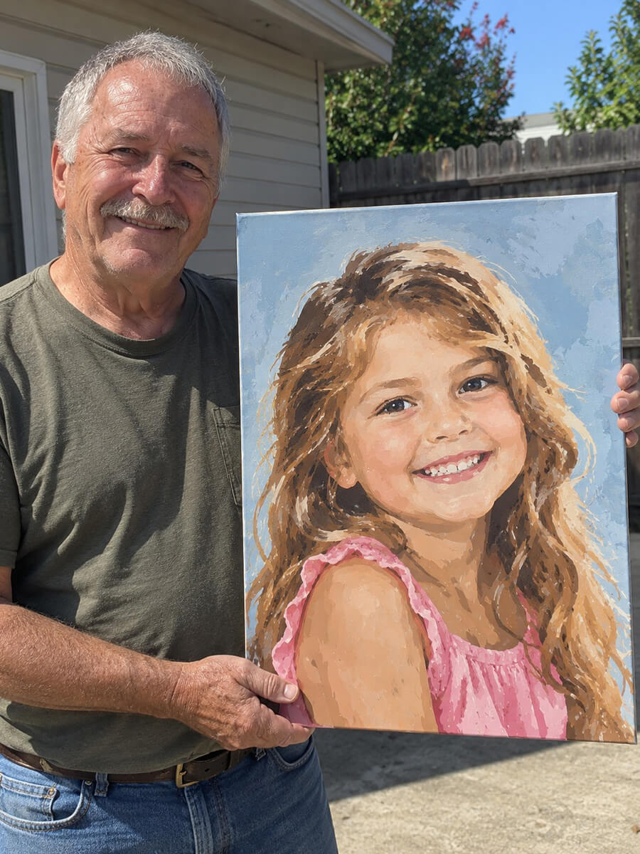 Paint by Numbers Kit Customer Photo