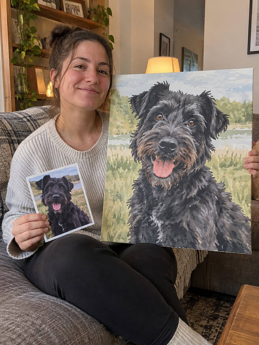 Paint by Numbers Kit Customer Photo