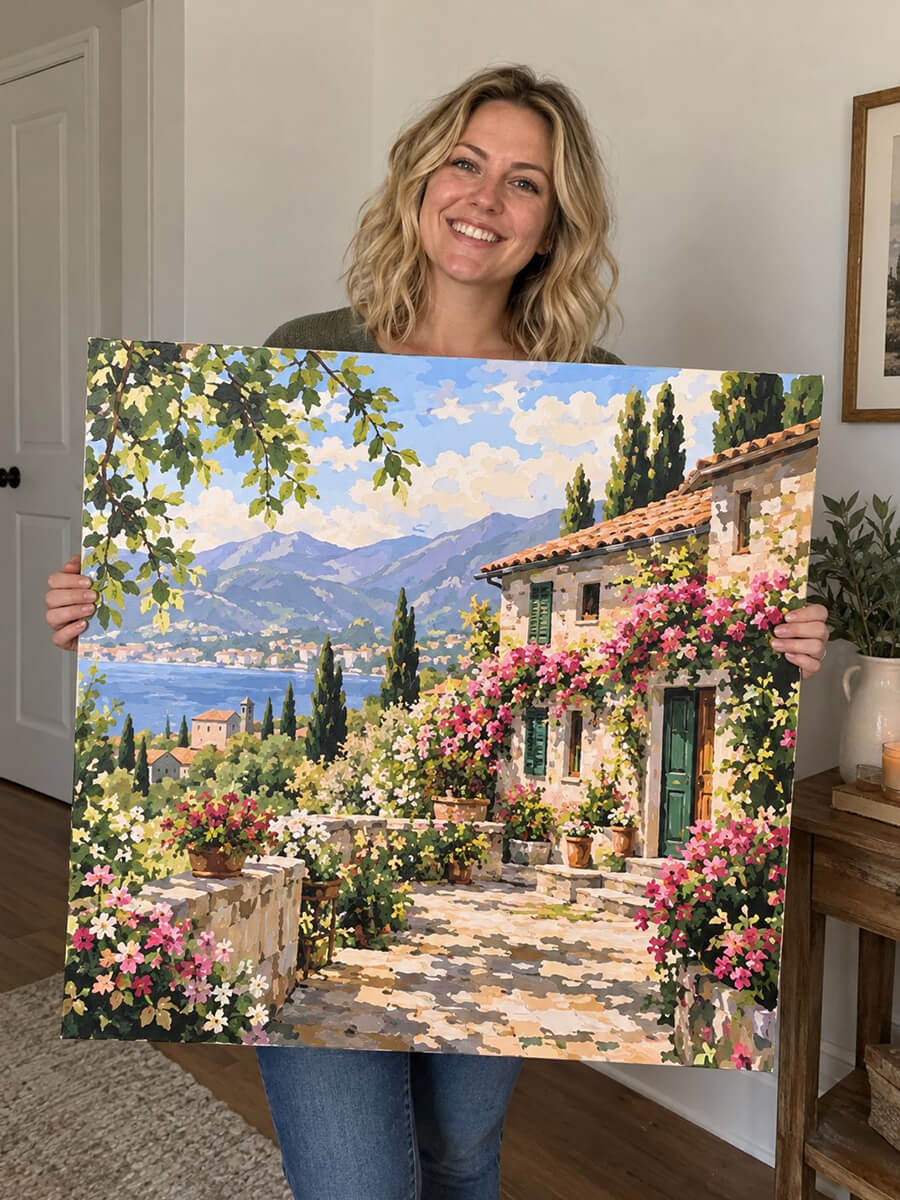 Paint by Numbers Kit Customer Photo