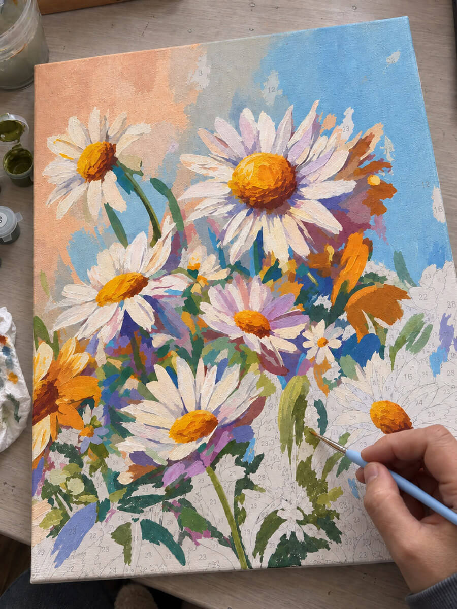 Paint by Numbers Kit Customer Photo