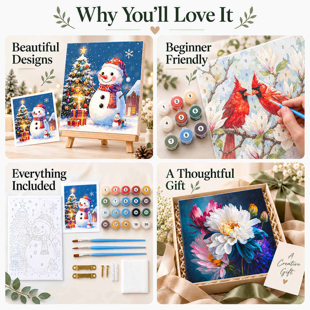 Paint by Numbers Kit Feature
