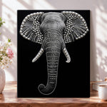 Pearl elephant majesty pearl diamond painting kit for beginners