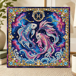 Pisces pearl diamond painting kit for beginners