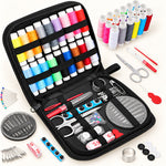85-Piece Portable Sewing Kit with Threads and Sewing Tools