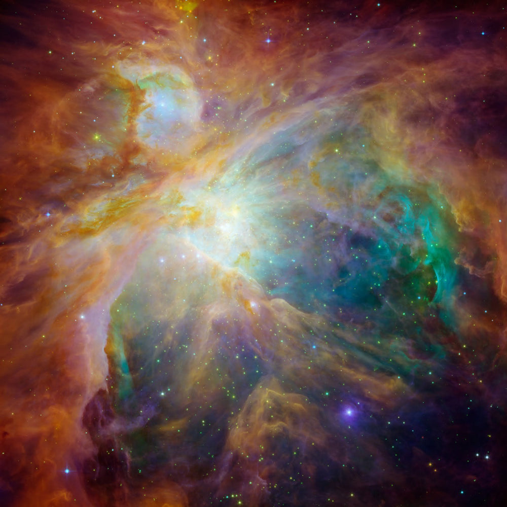 Stunning orion nebula deep space cross stitch kit for beginners