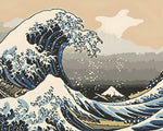 The great wave cross stitch kit for beginners