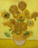Van gogh style sunflowers paint by numbers kit for beginners