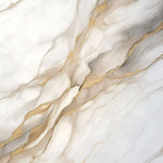 White and gold marble texture cross stitch kit for beginners